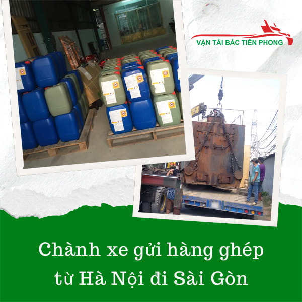Hình ảnh vận chuyển Hà Nội - Sài Gòn.