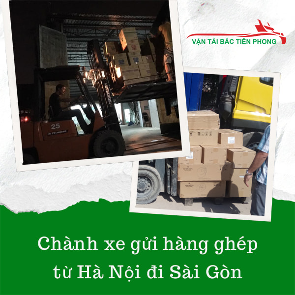 Hình ảnh công ty vận chuyển hàng hóa đi Sài Gòn.