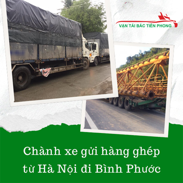 Hình ảnh xe tải chở hàng ra Bình Phước.
