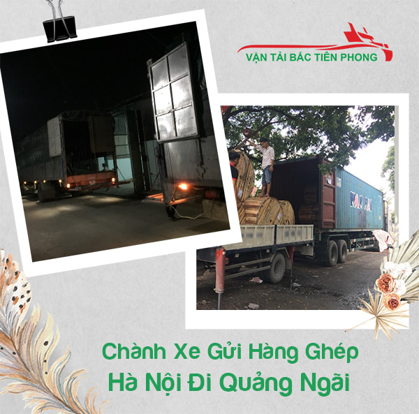 Hình ảnh chành xe Hà Nội Quảng Ngãi.