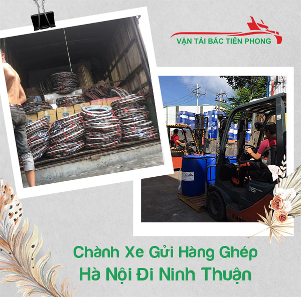 Hình ảnh xe tải chở hàng ra Ninh Thuận.