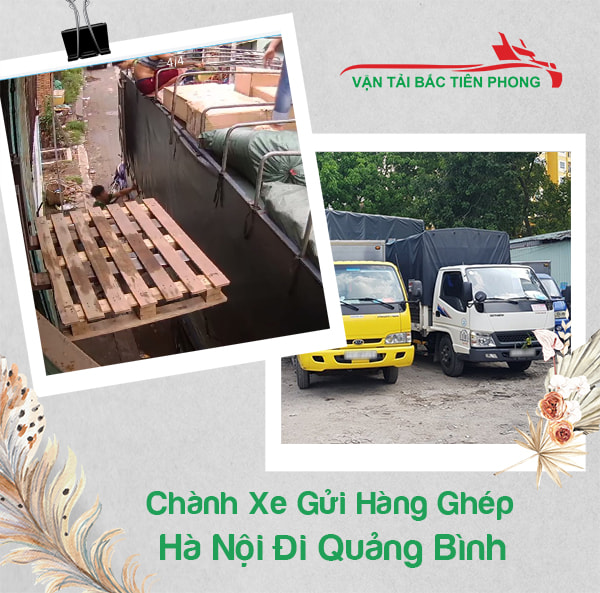 Hình ảnh xe tải vận chuyển đi Quảng Bình.