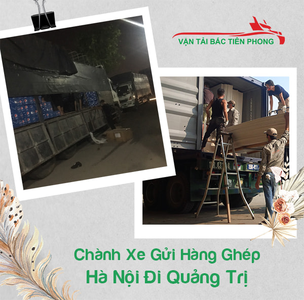 Hình ảnh xe tải vận chuyển đi Quảng Trị.